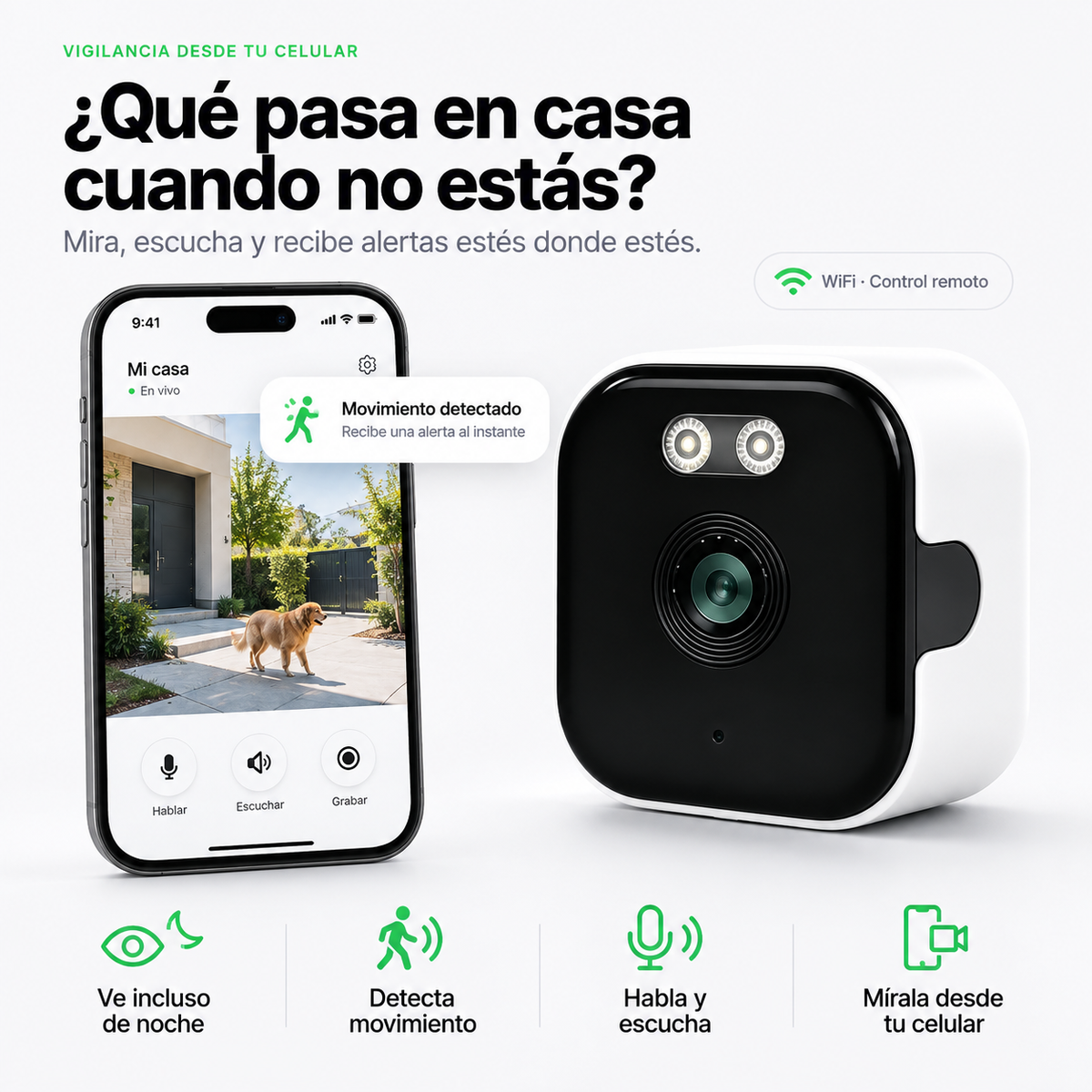 WindowCam™ Tu hogar siempre a la vista