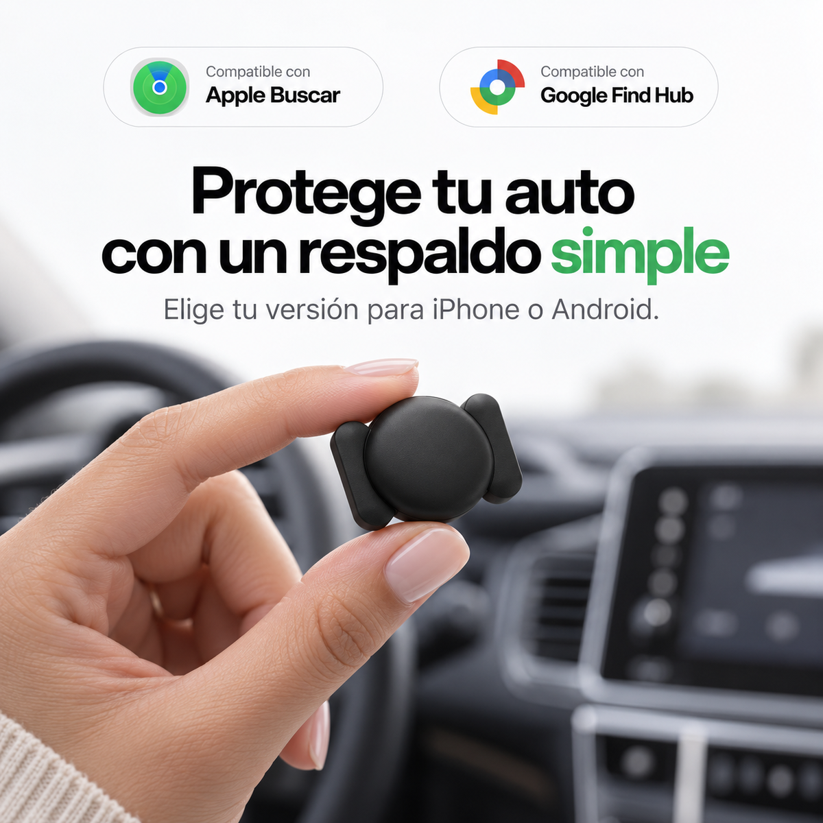 TrackTag™ Protección GPS inteligente