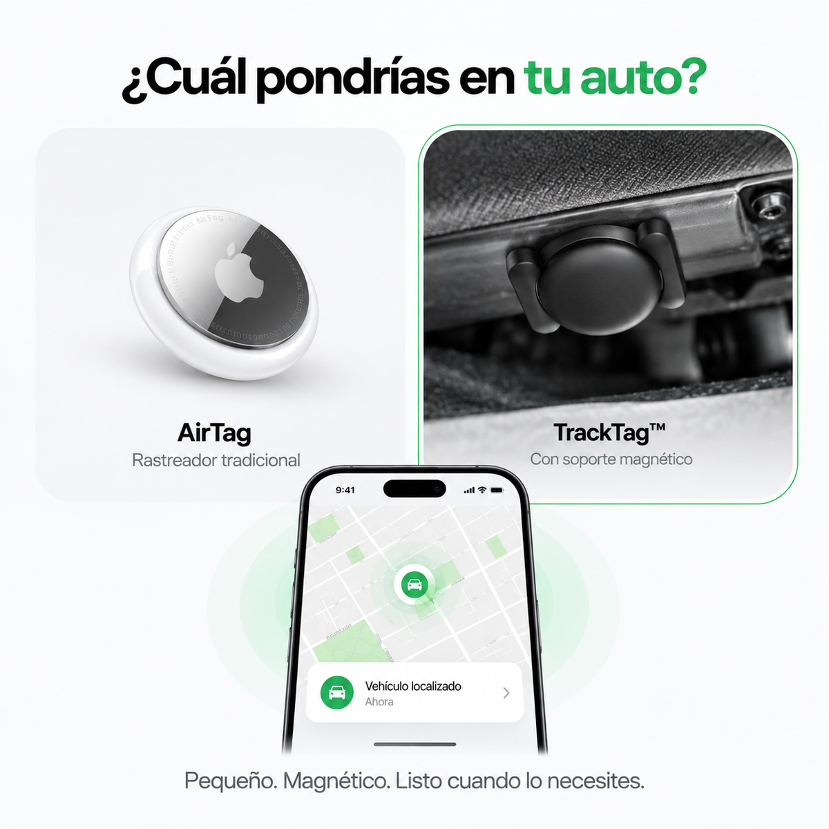 TrackTag™ Protección GPS inteligente
